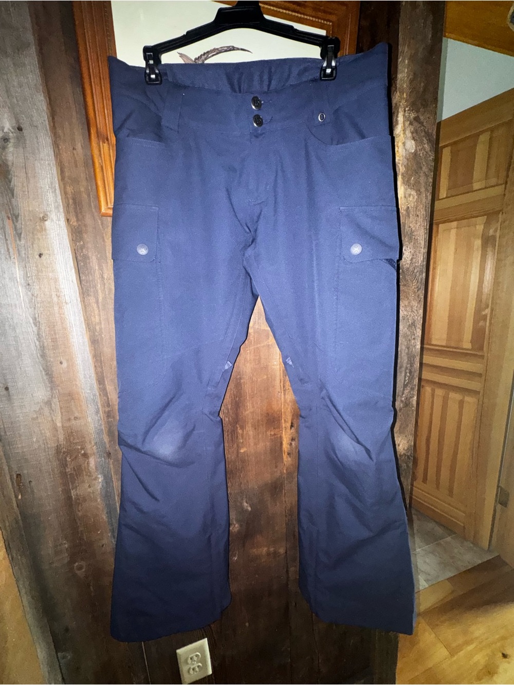 Burton Cargo Snow Pants in Navy Blue